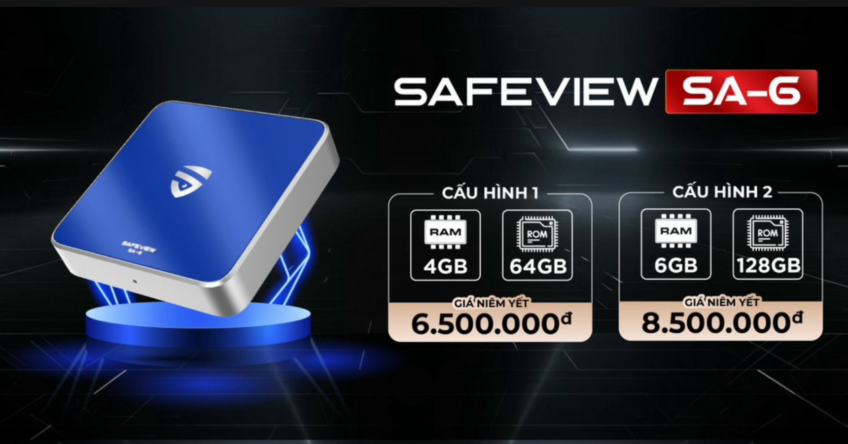 ANDROID BOX SAFEVIEW SA-6 (4GB - 64GB)